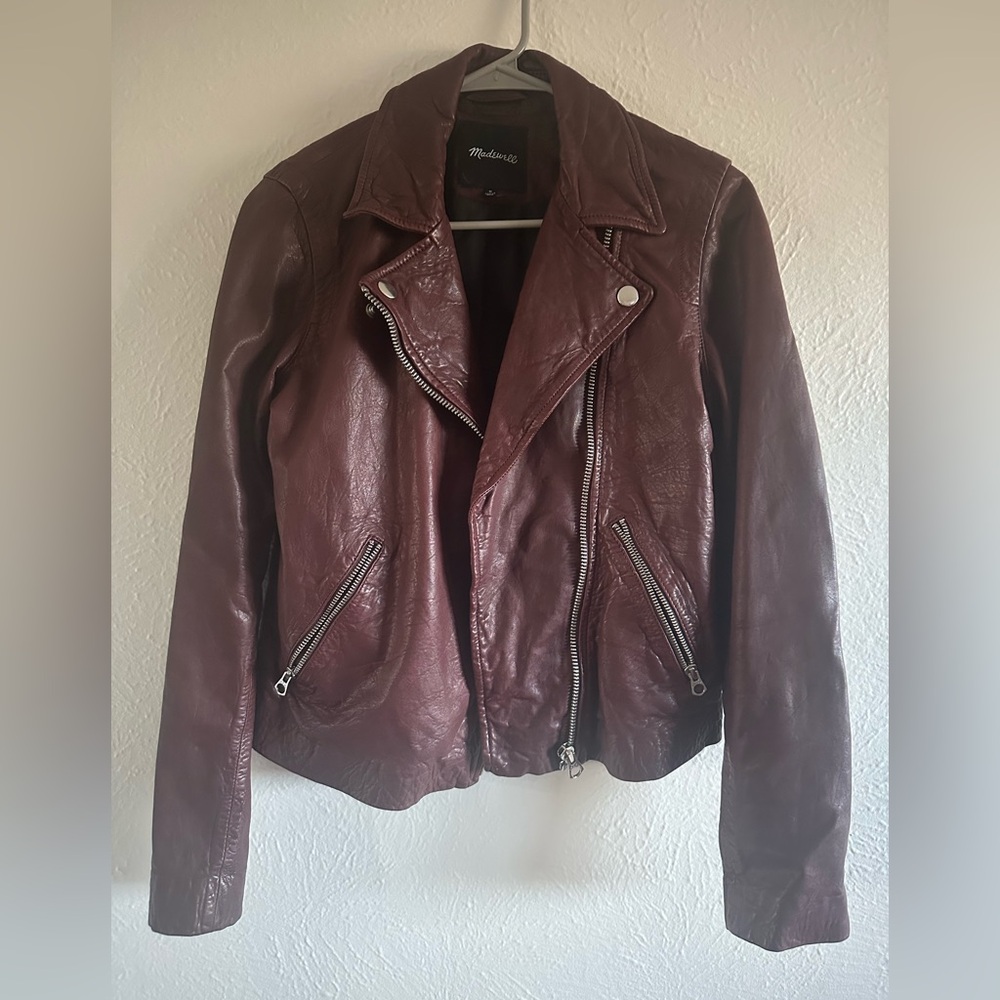 Madewell Leather Moto Jacket
